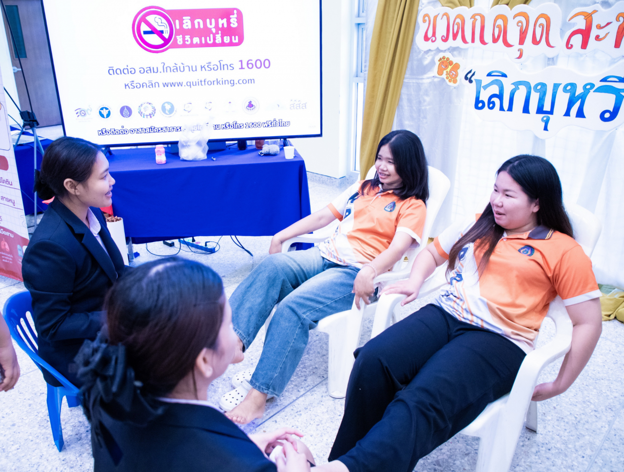 KPRU Hosts Health Seminar on Detoxification and Smoking Cessation, Empowering Students to Make Healthier Choices