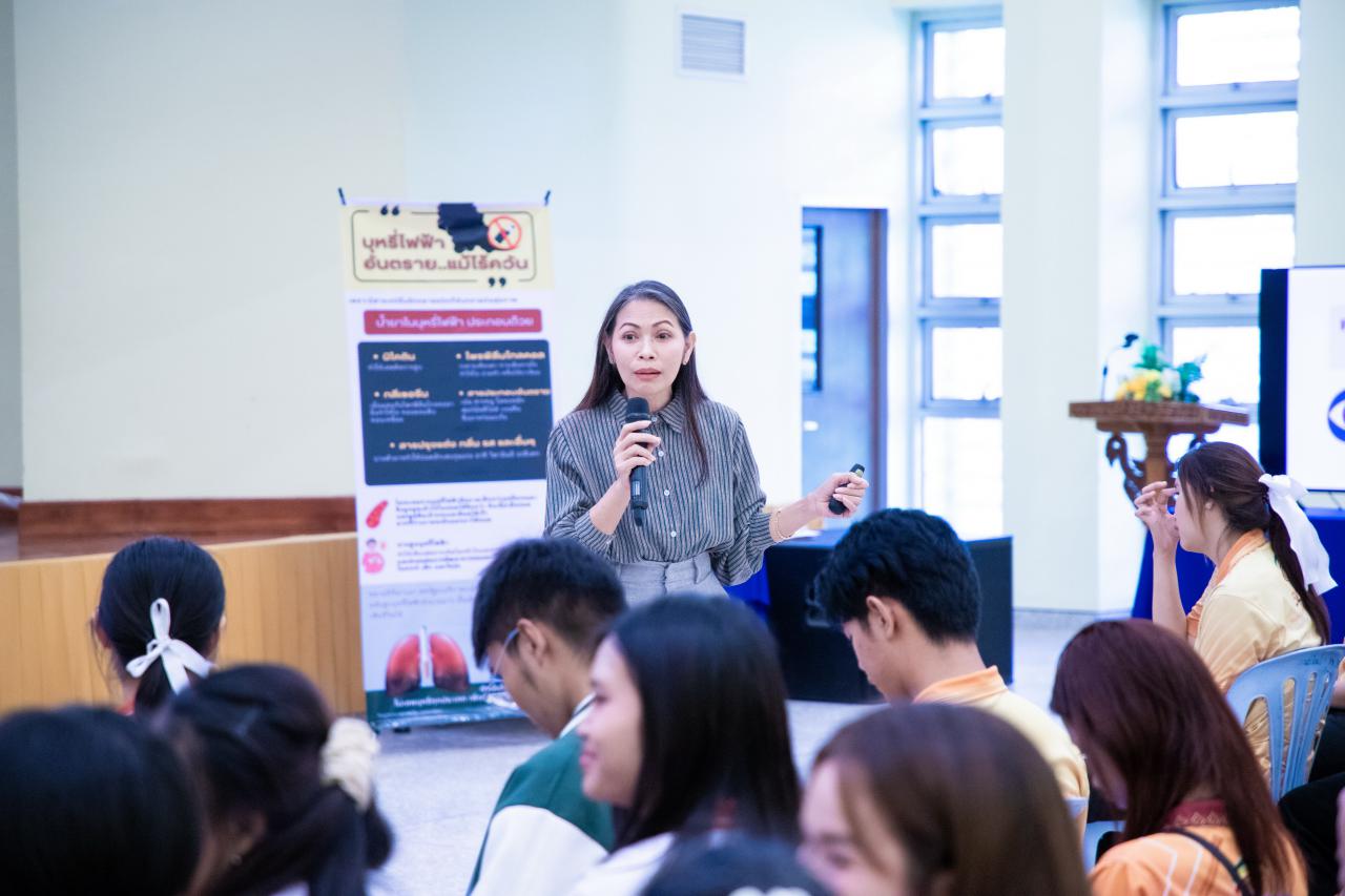 KPRU Hosts Health Seminar on Detoxification and Smoking Cessation, Empowering Students to Make Healthier Choices