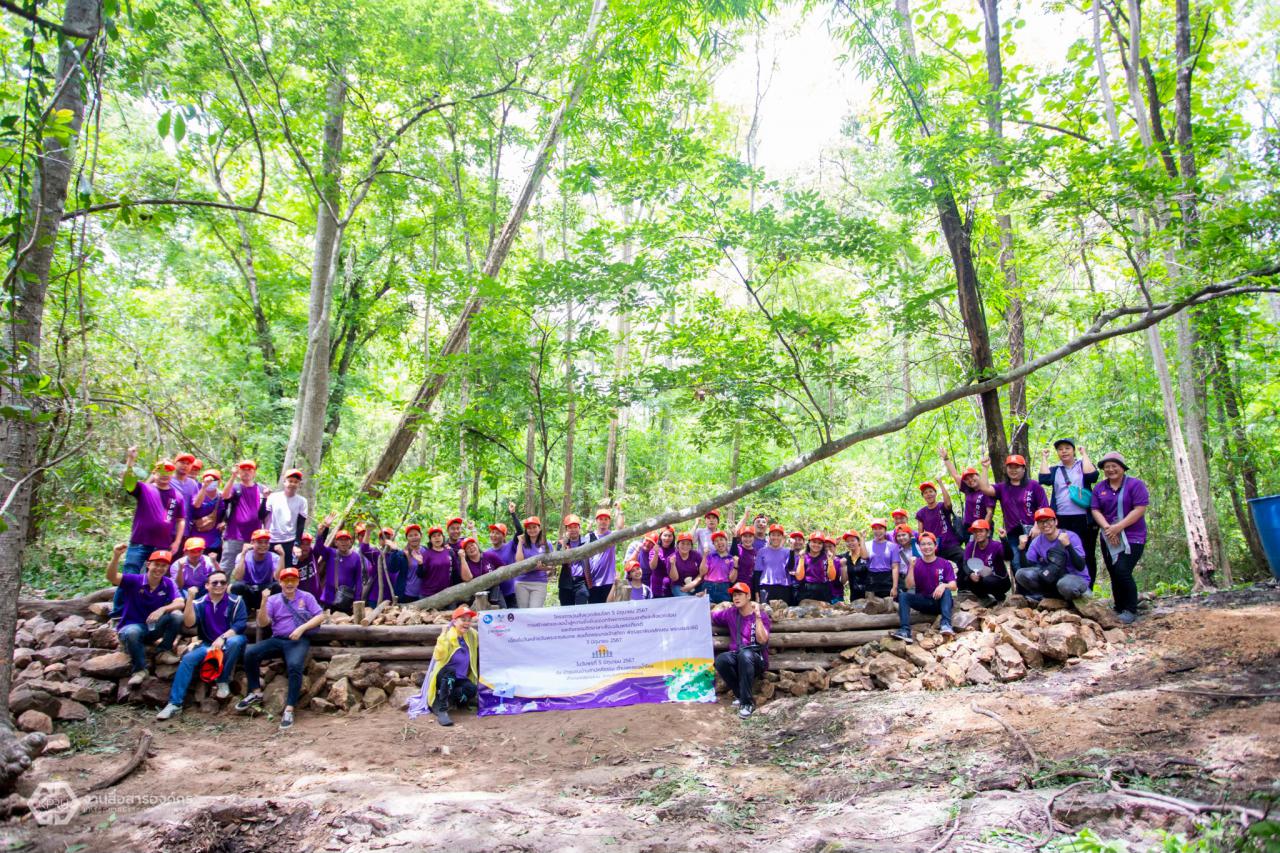 Check dam construction for long-term natural resource sustainability