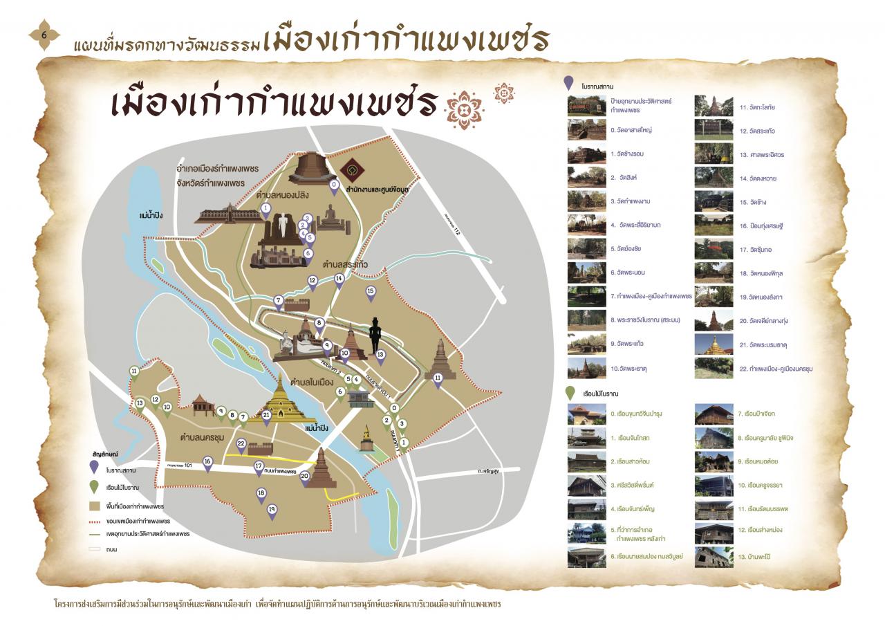 Preserving the Past for the Future: KPRU’s Role in Kamphaeng Phet Old City Conservation