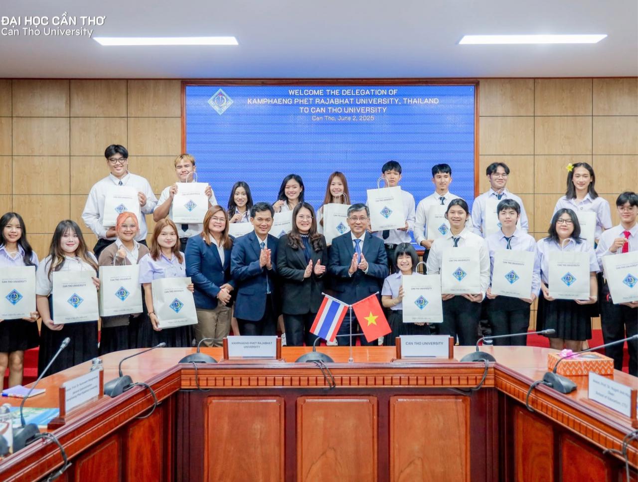 Academic and Research Collaboration with Can Tho University, Vietnam