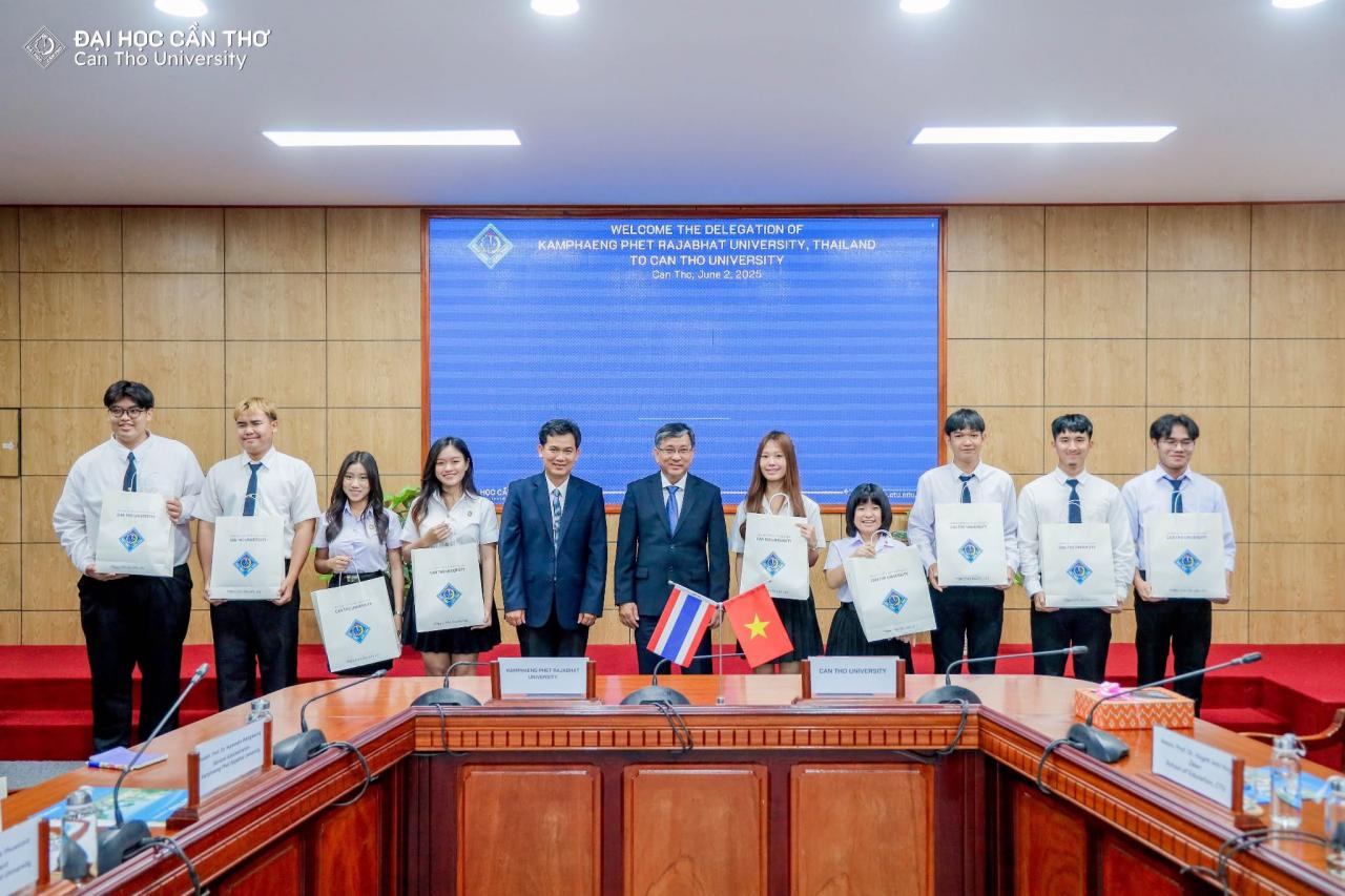 Academic and Research Collaboration with Can Tho University, Vietnam