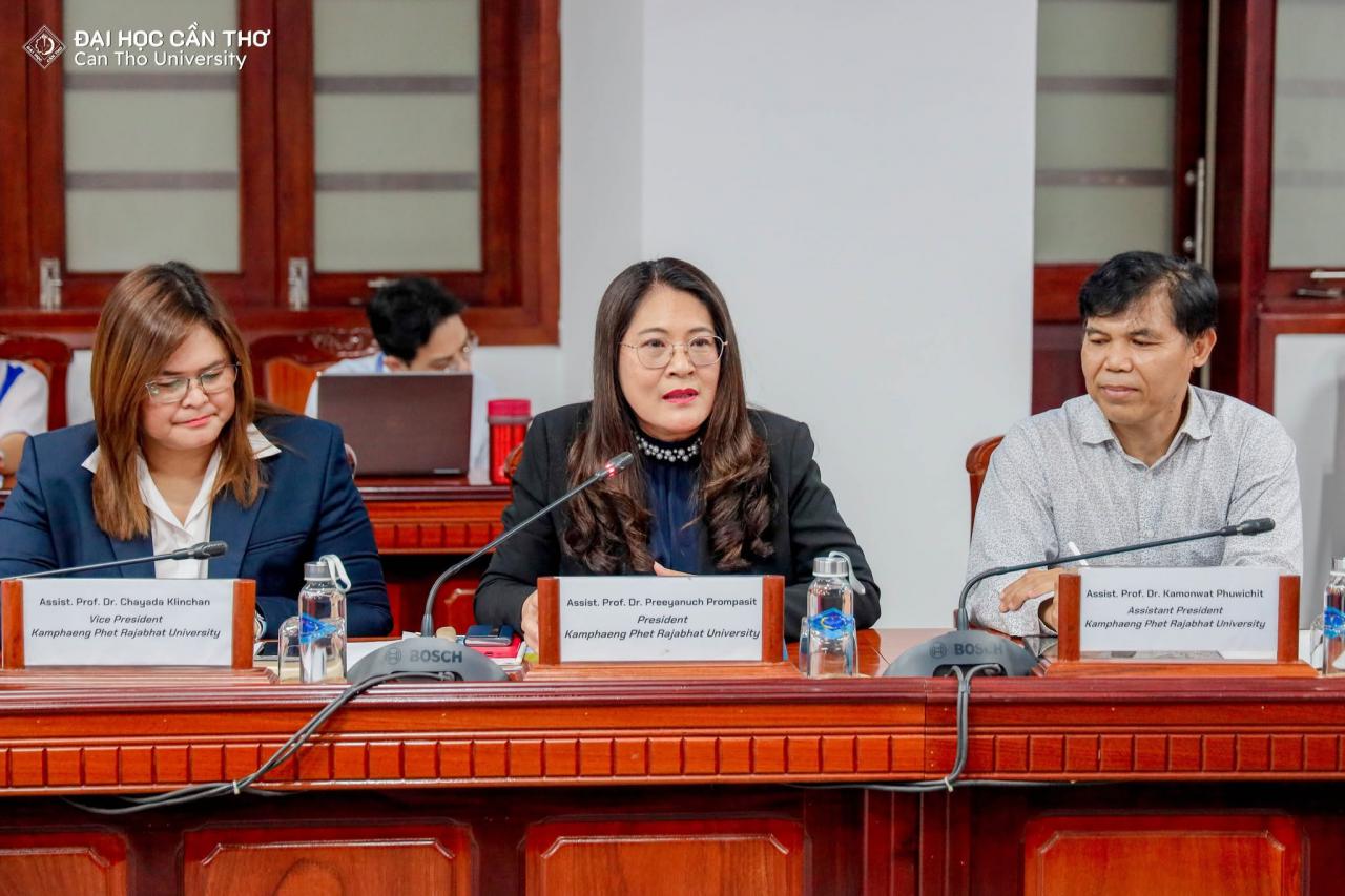 Academic and Research Collaboration with Can Tho University, Vietnam