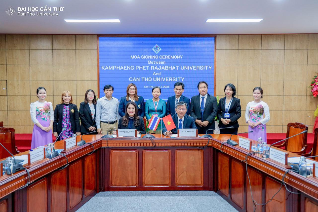 Academic and Research Collaboration with Can Tho University, Vietnam